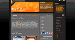 Desktop Screenshot of free-psd.com